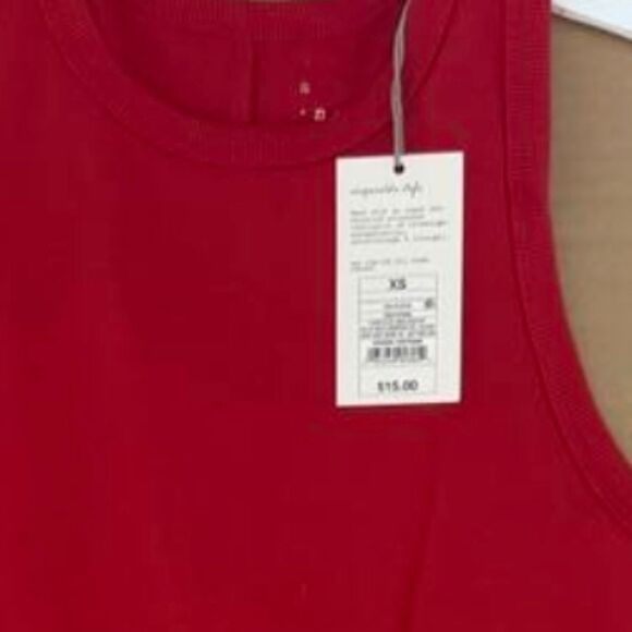 A New Day Red Tennis Dress - Pull Over Dress New - Picture 4 of 4